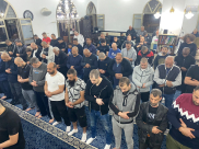 شعائر صلاتي العشاء والتراويح من مسجد الجبلية بيافا